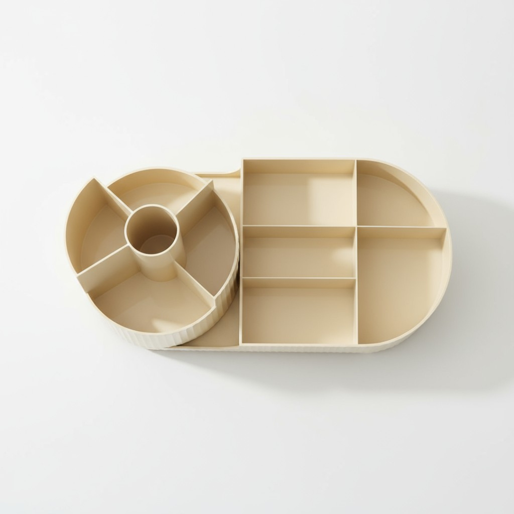 Floriabox Poise - Sculpted Vanity Organizer