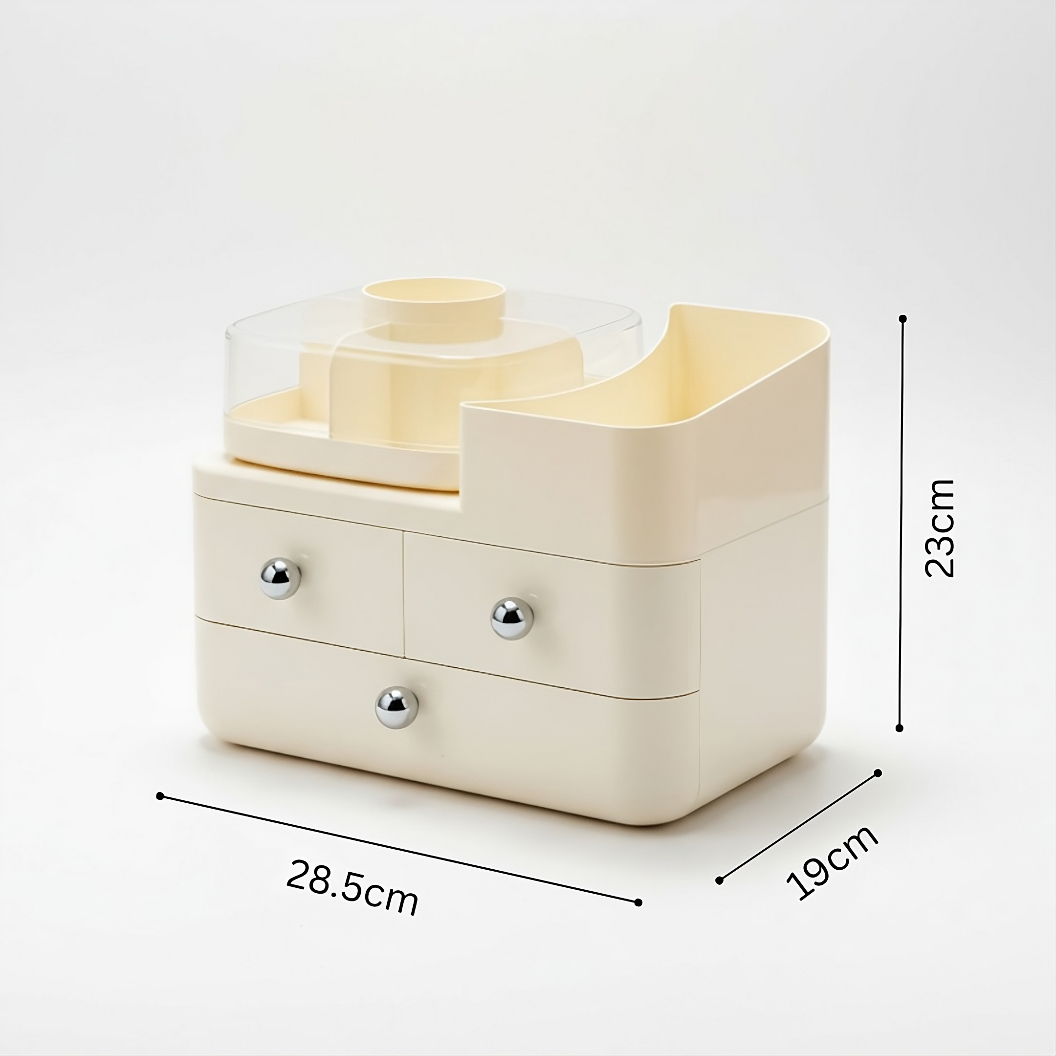Floriabox Orbit – Rotating Vanity Organizer