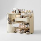 Floriabox Haven – Dust-Proof Rotating Vanity Station