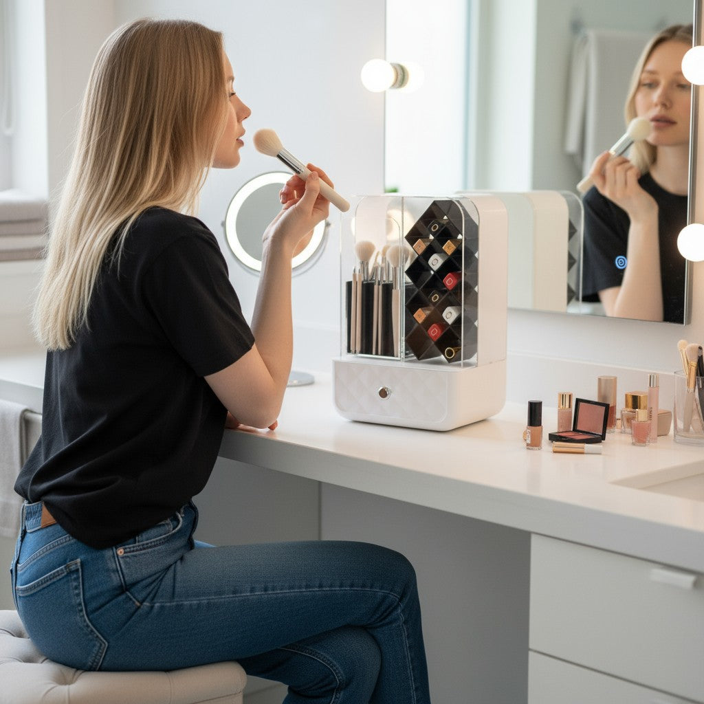 Floriabox Aura – Compact Vanity Organizer