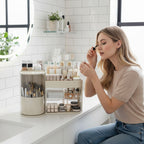 Floriabox Haven – Dust-Proof Rotating Vanity Station